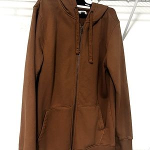 -Brown autumn color sweater